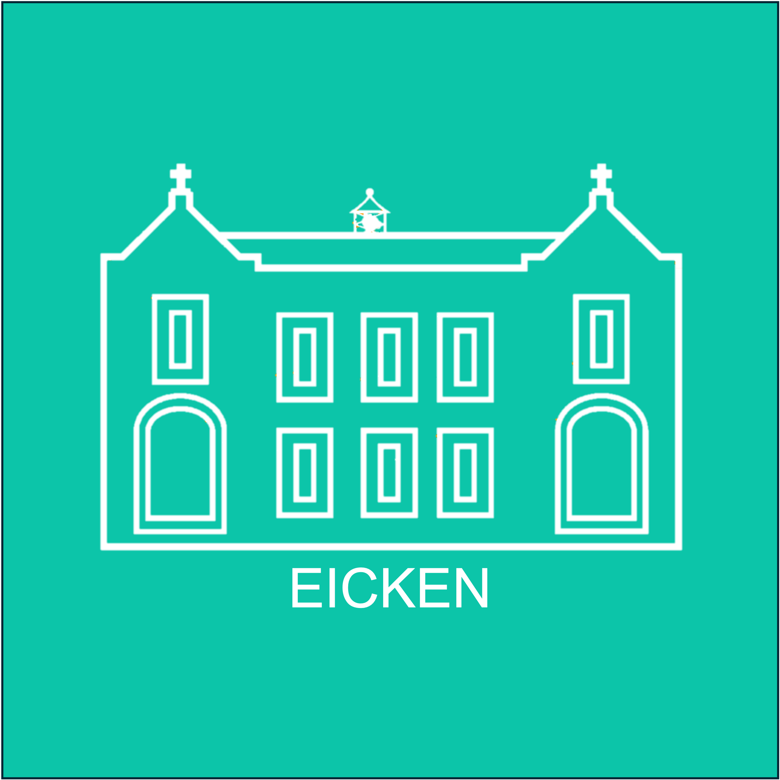 Icon der Friedenskirche in Mönchengladbach